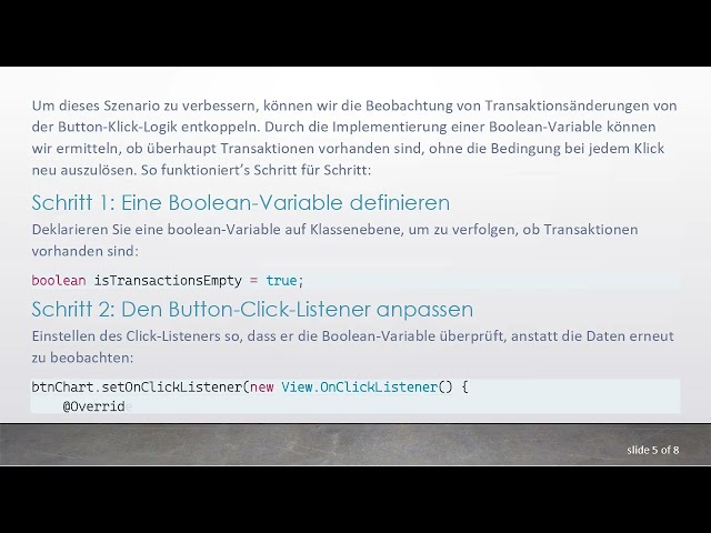Wie man in Android eine Liste aus LiveData erhält, ohne unerwünschte Beobachtungen