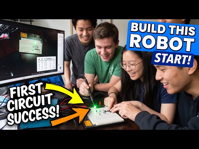 The First Step to Robotics: Building a NAND Gate from Scratch