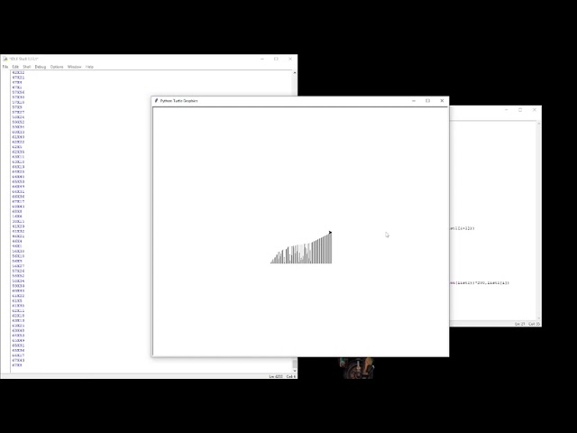 bubble sort i made with python