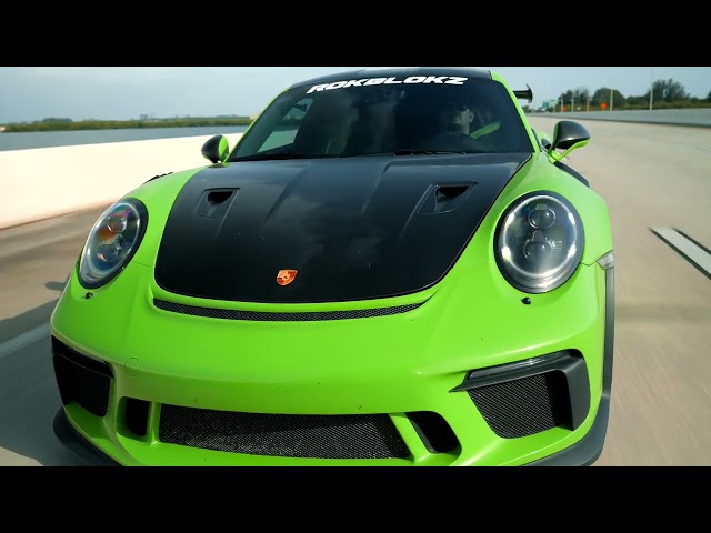 Porsche GT3RS rollers- 4k