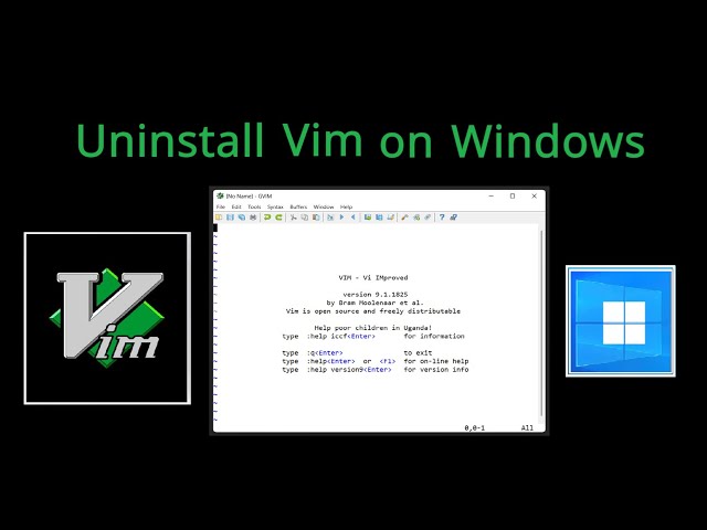 How to Uninstall Vim 9.1 on Windows 10/11 (2026) | Step-by-Step Guide