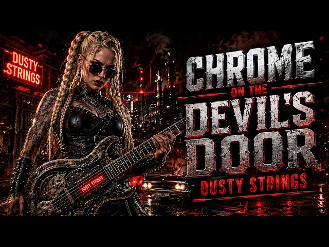 CHROME ON THE DEVIL’S DOOR — Dusty Strings | Rockabilly Industrial Techno