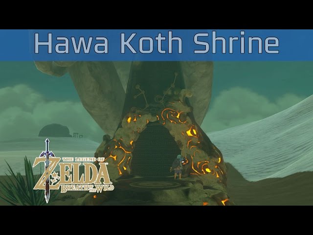 The Legend of Zelda: Breath of the Wild - Hawa Koth Shrine Walkthrough [HD 1080P]