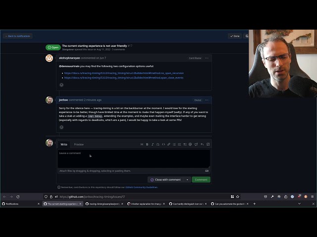 Open Source Maintenance, 2023-08-13