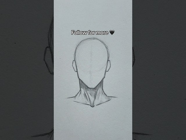 Easy way to draw man face ✨ #drawing #artً #sketch #arttutorial #drawingtutorial #easydrawing