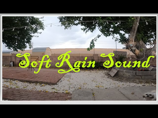 When you cant sleep - Soft Rain Sounds can slow over active minds #sleepless #nights #naptime