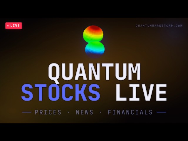 IONQ • RGTI • QBTS • QNT Live 🔴 Quantum Stock Prices, News & Charts 24/7