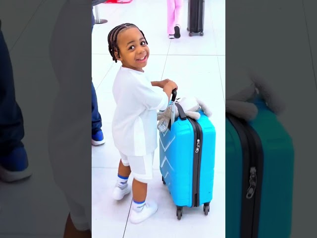 Kamso’s first vacation abroad ✈️