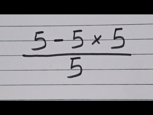 Maybe 1 in 10 people can solve this pemdas maths problem 