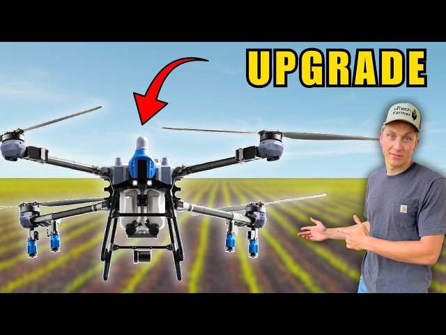Two MASSIVE Spray Drones Just Showed Up at My Farm…