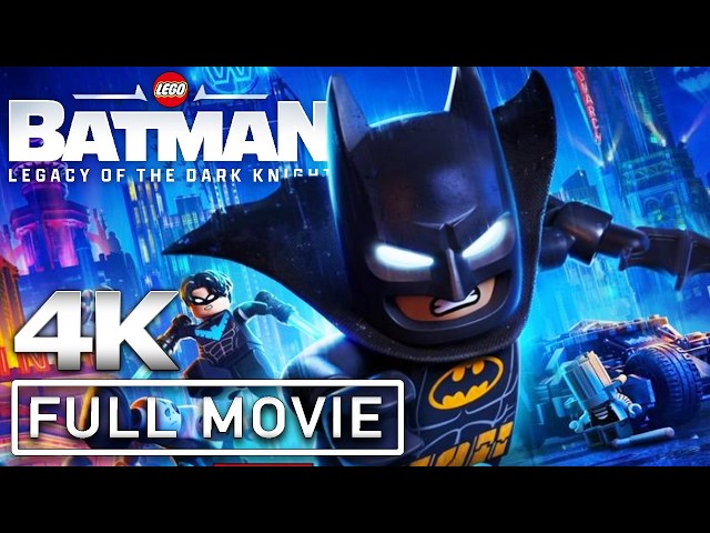 LEGO BATMAN: LEGACY OF THE DARK KNIGHT All Cutscenes (Full Game Movie) 4K 60FPS Ultra HD