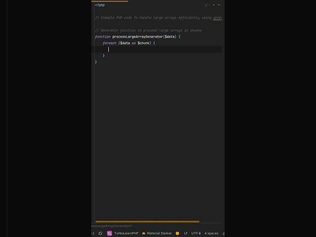 How to handle large arrays in #php without memory issues? tricky #php tip how to handle large arrays