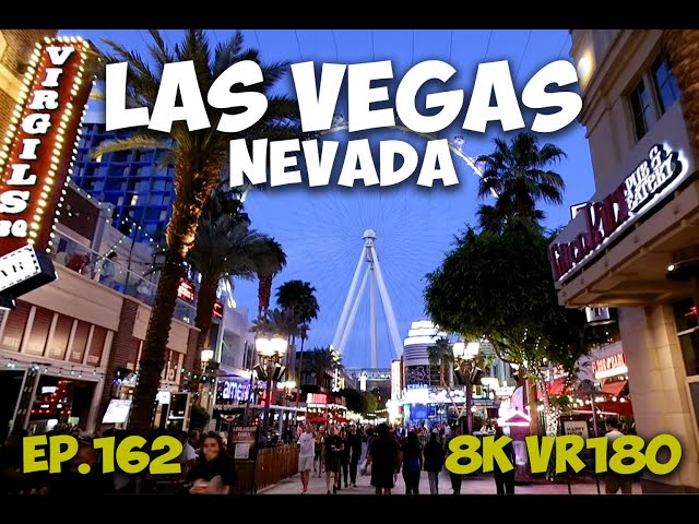 Ep.162 Las Vegas Nevada – The LINQ Transformation from Imperial Palace 8K VR180 3D Travel