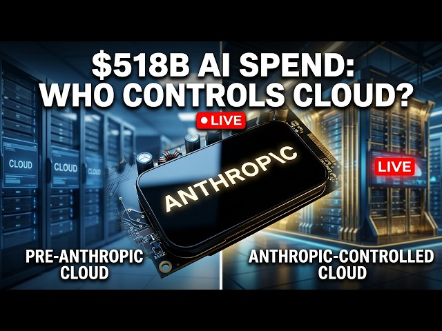 🔴 LIVE: Anthropic’s $518B AI Spend: Who Controls Cloud Pricing Power?
