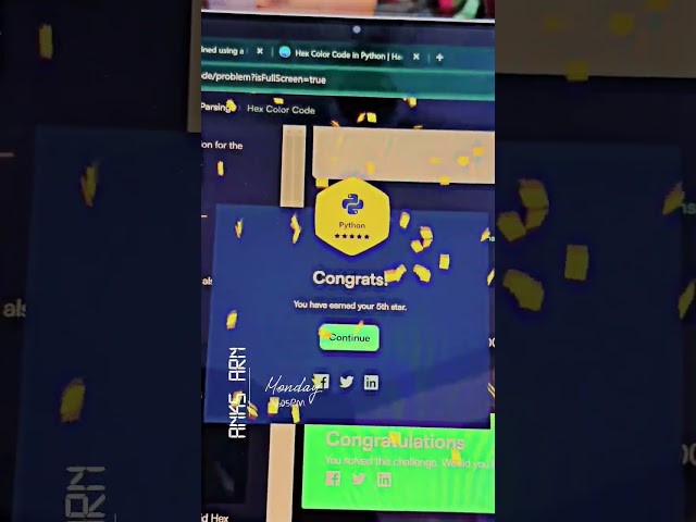 #Python #Hackerrank #solutions #viralvideo #public #programming #program #problemsolving #problems