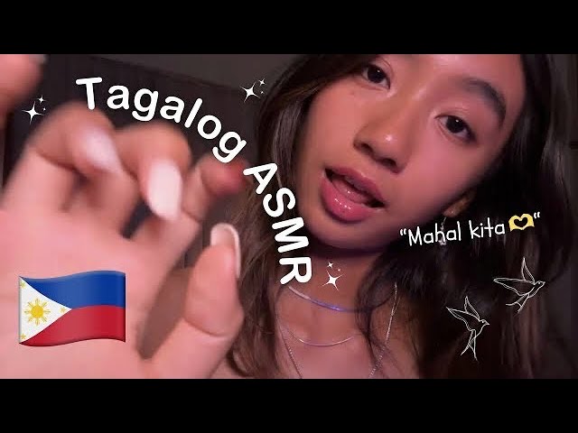 ASMR~ Trying To Speak Filipino Tagalog *reupload*