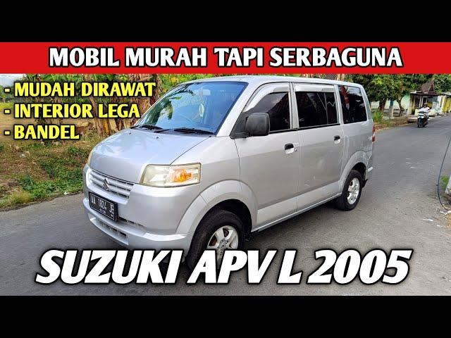 AFFORDABLE YET VERSATILE, PACKED WITH FEATURES: 2005 SUZUKI APV L