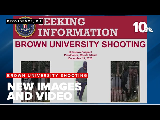 Police release new video, images of person of interest in Brown University shooting