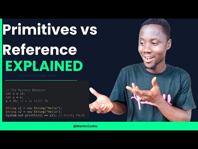 Primitives vs Reference Types | The #1 Java Pitfall