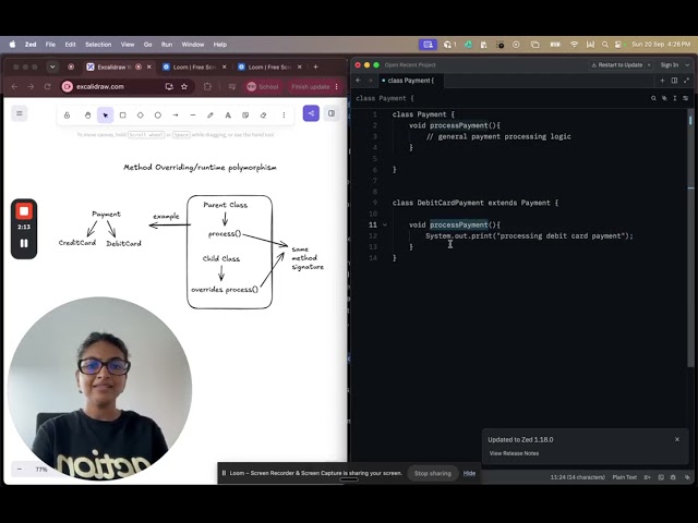 Method Overriding and Runtime Polymorphism Explained