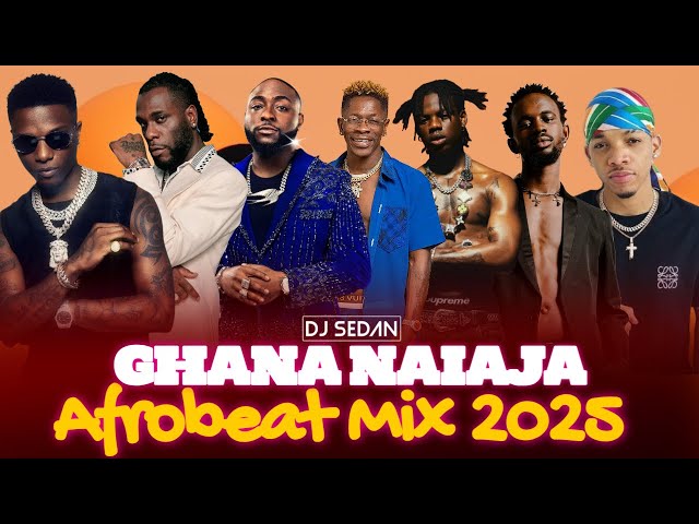 Ghana Naija Afrobeat Mix 2025 | DJ Sedan ft.Wizkid, King Promise, Rema, Burna Boy,Shatta Wale, Tekno