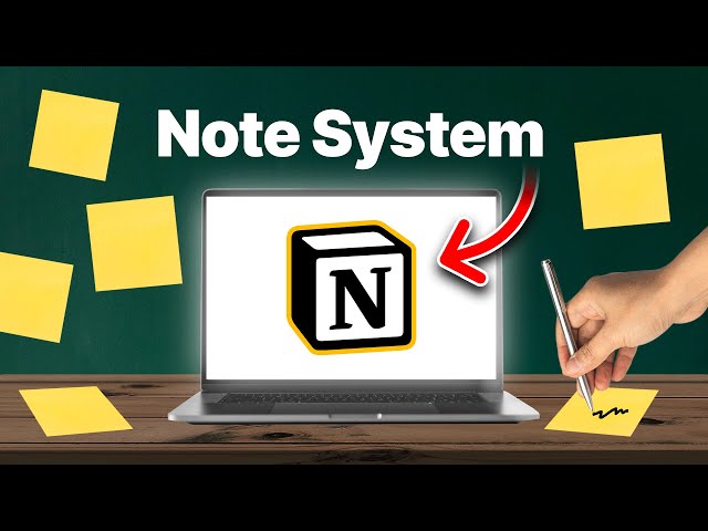 Simple Note Taking System in Notion (Beginner's Tutorial)