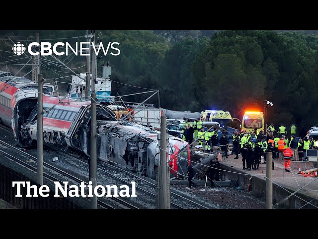 High-speed train derails in Spain, collides with another train
