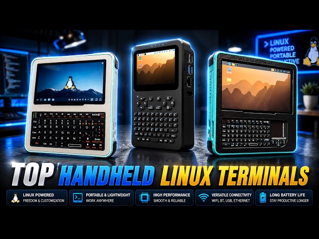 TOP 3 Handheld Linux Terminal (They’re Absolute GOLDMINES)