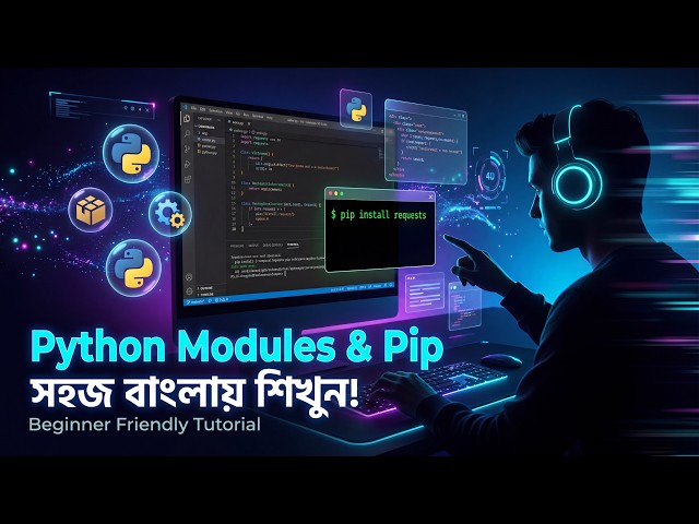 Python Modules vs Pip কোনটা শিখব আগে? | বাংলা টিউটোরিয়াল