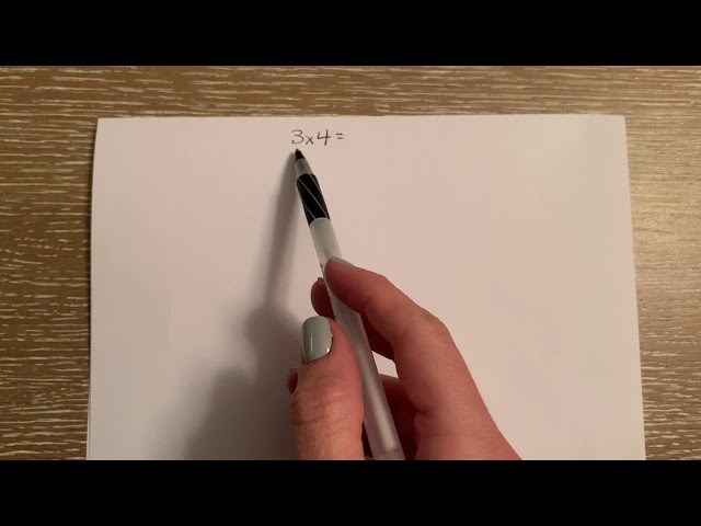 Multiplication - Draw an Array