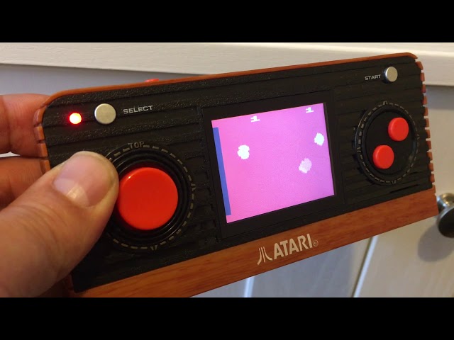 The Atari Retro Handheld console I Hands on Review