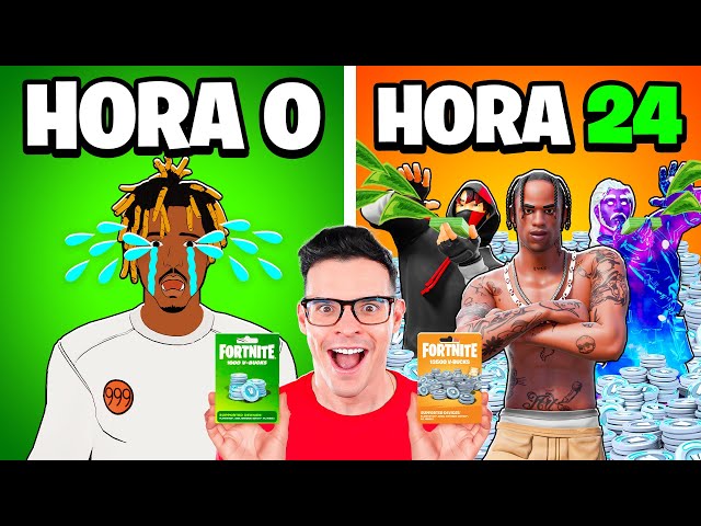 24 Horas Mejorando Cuentas de Fortnite