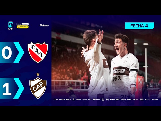 INDEPENDIENTE 0 - 1 PLATENSE | Resumen del partido | #TorneoMercadoLibre Clausura 2026 🏆