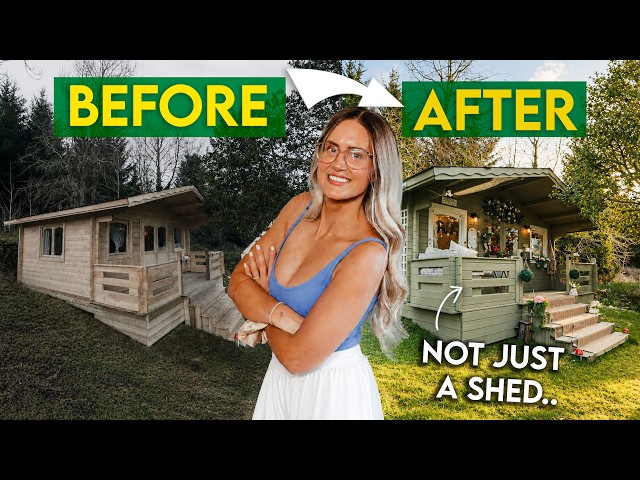 This 'shed' will change lives... DIY's finest build