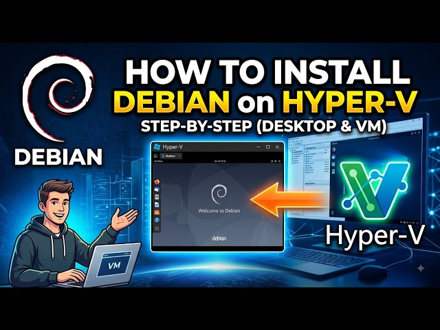 How to Install Debian on Hyper-V (Step-by-Step Guide)