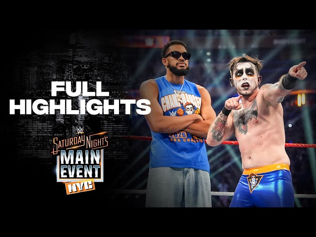Full Saturday Night's Main Event highlights: July 18, 2026