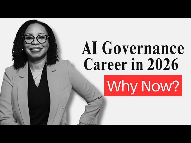Give Me 8 Minutes and I’ll Explain AI Governance Careers