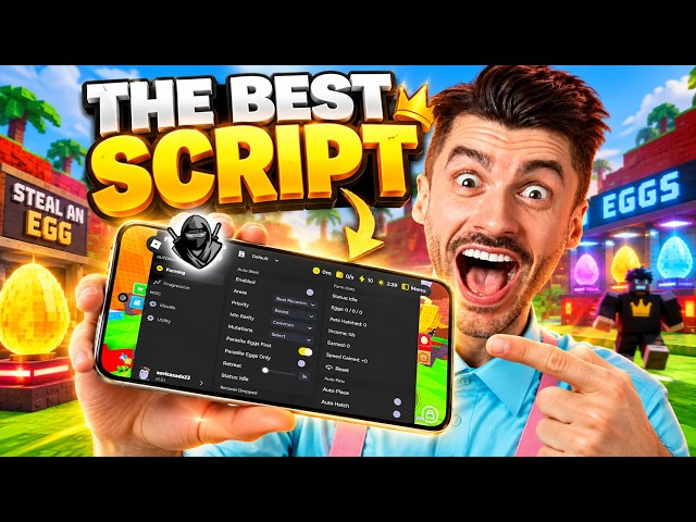 Steal An Egg Script - How To Get Steal An Egg Roblox Script NO KEY - Script Steal An Egg iOS Android