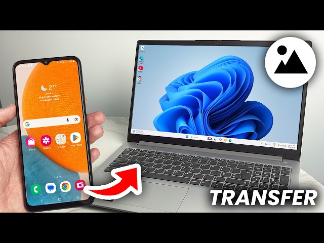 How To Transfer Photos/Videos From Android To Laptop & PC - Tutorial