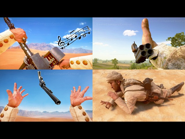 Battlefield 1 All Rare Secret Weapon Reload Animations