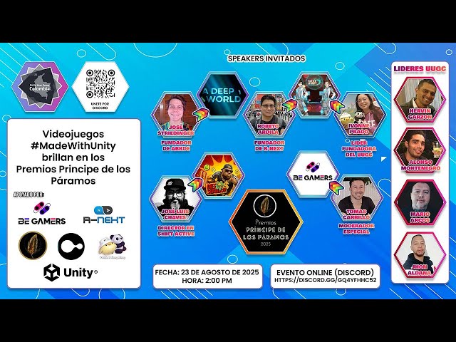 Videojuegos #MadeWithUnity brillan en los Premios Principe de los Páramos