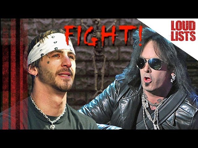 10 Nastiest Rock Star Feuds
