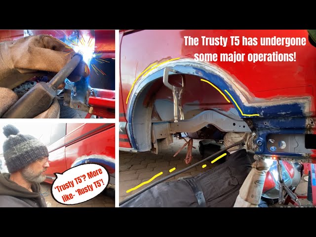 VW T5 undergoes major repairs when rust and rot is found underneath! || Car Restorations