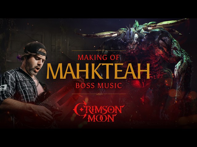 Crimson Moon | Making of Mahkteah Boss Music ft. Jared Dines