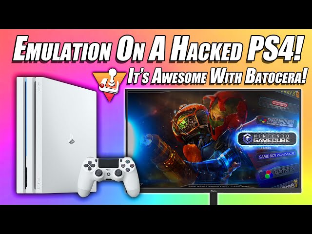 The PS4 Into An Amazing Emulation Console! Batocera Linux On A Hacked PS4
