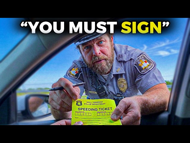 If Cops Say "Sign This or Go To Jail" - Say THIS to SHUT THEM DOWN