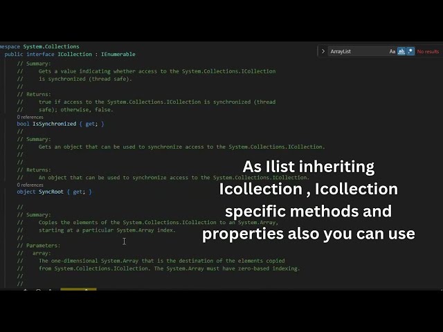 How to Know All Properties and Methods of ArrayList in C# #coding  #collection  #csharp #arraylist