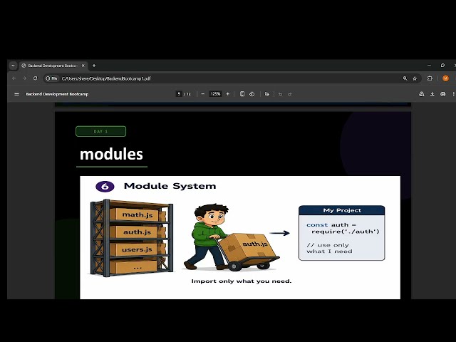 Node.js Training Backend Bootcamp | Day 1: The Secrets Behind Node.js, Event Loop & Express