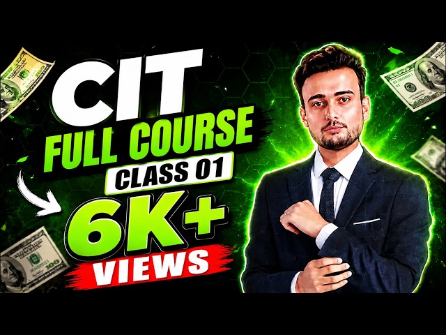 CIT Class 1 | Computer Basics | By Sir Zack #computer #ai #course