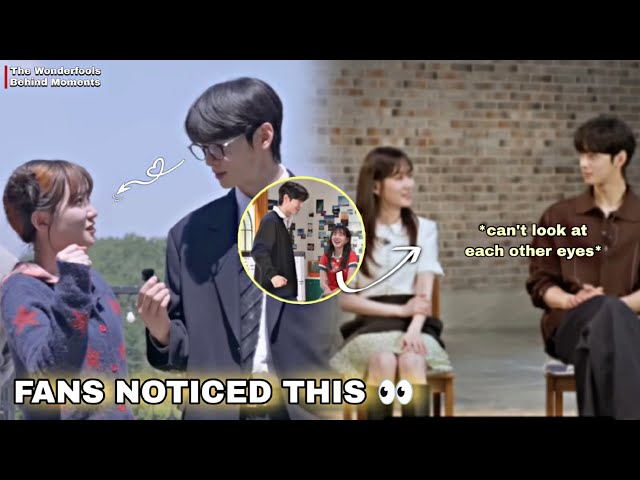 Why Are Park Eun Bin & Cha Eun Woo So Awkwardly Cute, they keep avoiding eye contact.. 